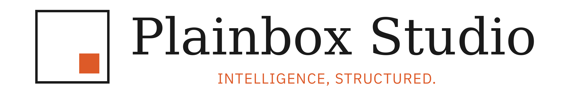Plainbox Studio logo